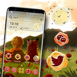Fox and Nature Theme biểu tượng