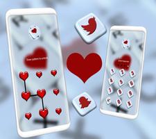 Love Keyboard Launcher Theme capture d'écran 3