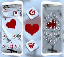 Love Keyboard Launcher Theme ảnh chụp màn hình 1