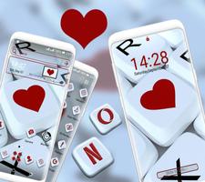 Love Keyboard Launcher Theme ảnh chụp màn hình 2