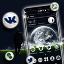 Moon Night Launcher Theme APK