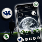 Moon Night Launcher Theme biểu tượng