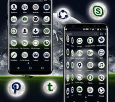 Moon Night Launcher Theme ảnh chụp màn hình 3