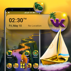 Mystery River Launcher Theme biểu tượng