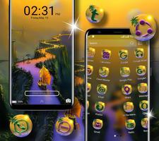 Mystery River Launcher Theme ảnh chụp màn hình 3