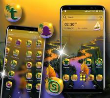 Mystery River Launcher Theme ảnh chụp màn hình 1