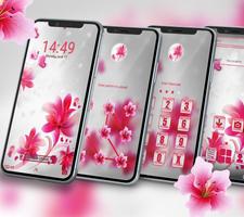 Soft Flower Launcher Theme captura de pantalla 1