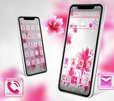 Soft Flower Launcher Theme captura de pantalla 3