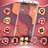 Simple Waves Launcher Theme ícone