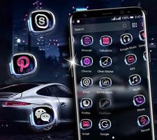 Sports Car Launcher Theme syot layar 1