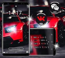 Red Car Launcher Theme スクリーンショット 3