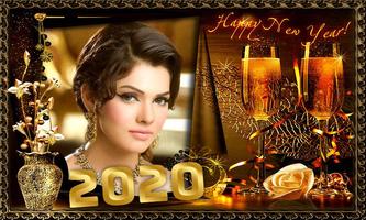 Happy New Year Photo Frame 202 постер