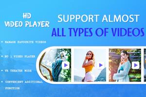 HD Video Player پوسٹر