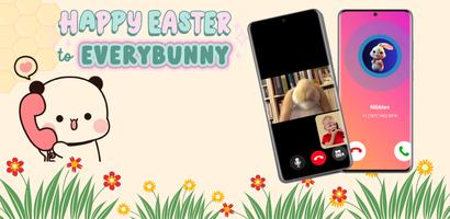 Easter Bunny Video Call постер