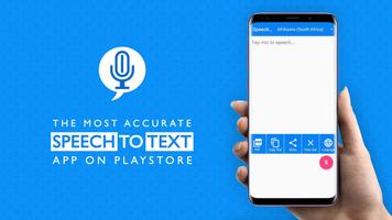 Speech to text - Converter voi الملصق