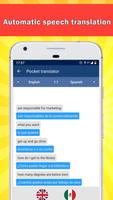 Voice Translator - Translate Talk, Speech, Words Affiche