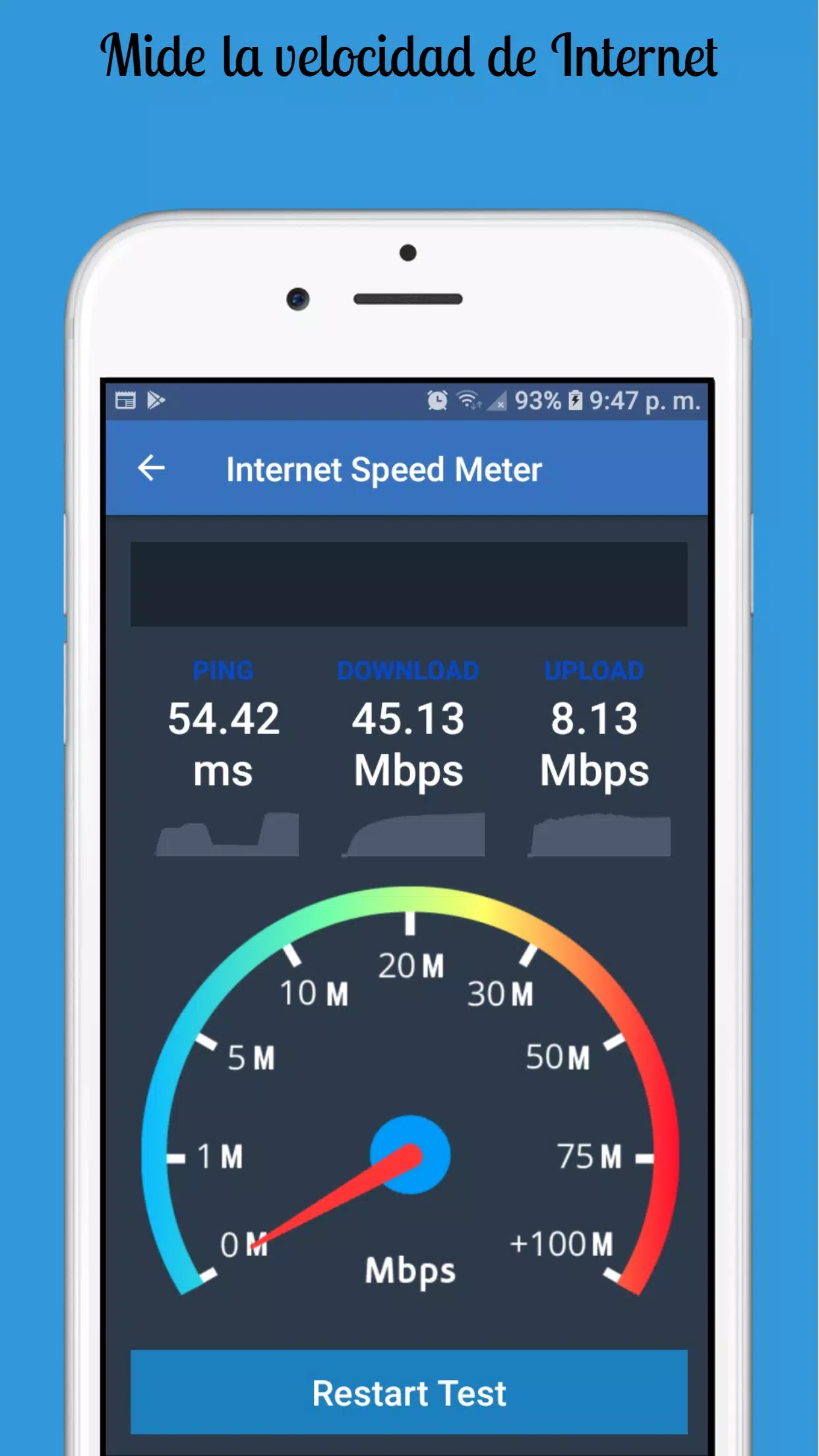 Prueba de velocidad 3G, 4G y 5G internet for Android - APK Download