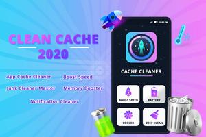 Rocket Cleaner- Phone Cache Cleaner plakat