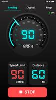 GPS Speedometer - ออดูมิเตอร์ โปสเตอร์