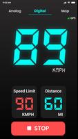 GPS Speedometer - Odômetro HUD imagem de tela 1