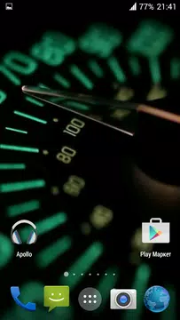 Screenshot 1 for Speedometer 3D. Live Wallpaper