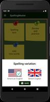 Spelling Master English Words Plakat