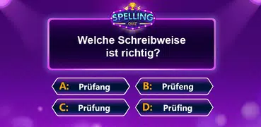 Spelling Quiz - Quiz-Wortspiel