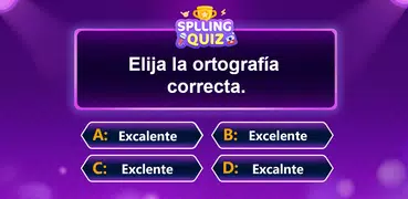 Spelling Quiz -Juego triviales