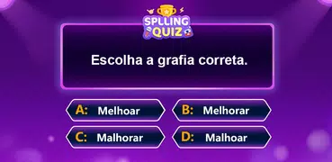 Spelling Quiz - Jogo de trivia