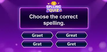 Spelling Quiz - Word Trivia