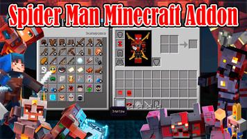 Spider man Skin: Minecraft Mod capture d'écran 1