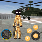 US Army Stickman Rope Hero Counter OffRoad Mafia icono