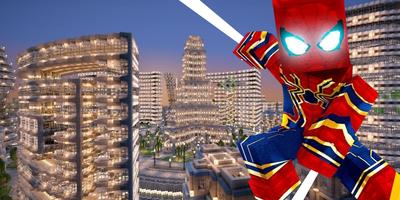 Spider Mod for Minecraft PE Poster
