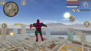 Amazing Spider Rope Hero Ninja Strange Crime Poster