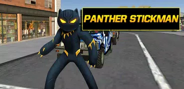 Panther Stickman Rope Hero spider Crime Battle