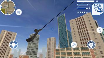 Panther Stickman Rope ảnh chụp màn hình 2