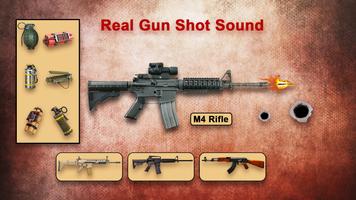 Real Gun Sounds Gun Simulator capture d'écran 1