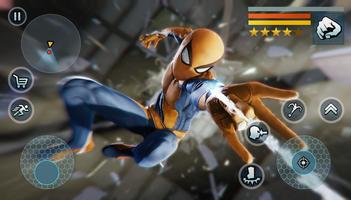 Spider Rope Gangster Hero Vegas - Rope Hero Game تصوير الشاشة 1