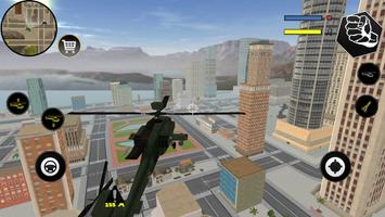 Grand Spider Stickman Rope Hero Gangstar Crime Sim captura de pantalla 1