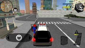 Grand Spider Stickman Rope Hero Gangstar Crime Sim captura de pantalla 3