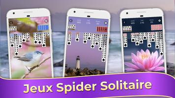 Spider Solitaire Jeu de cartes Affiche