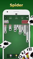 Spider Solitaire Jogo Clássico Cartaz