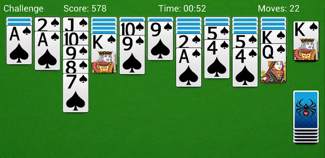 スパイダーソリティア-クラシックカードゲーム