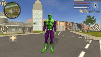 Spider Rope Hero Frog Ninja Strange Gangster Crime постер