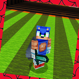 Karte Sonic und Skin mcpe