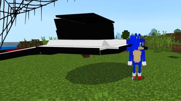 Mapa Sonic e skin mcpe imagem de tela 1
