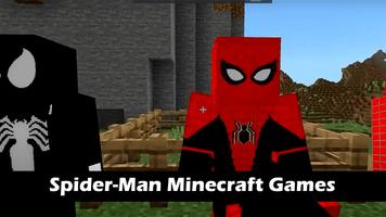 Spider-Man Minecraft Games Mod poster