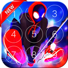 Spider verse black young spider boy lockscreen HD 图标