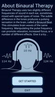 BRAINAURAL 🧘 binaural brain therapy FREE capture d'écran 1