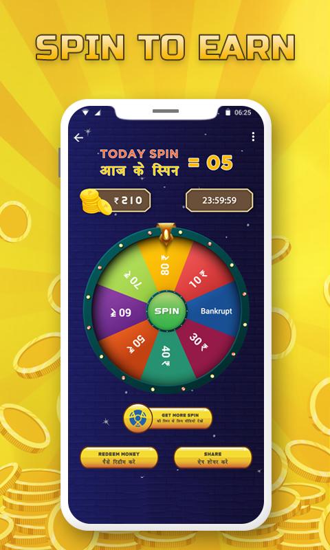 Spin And Earn Money